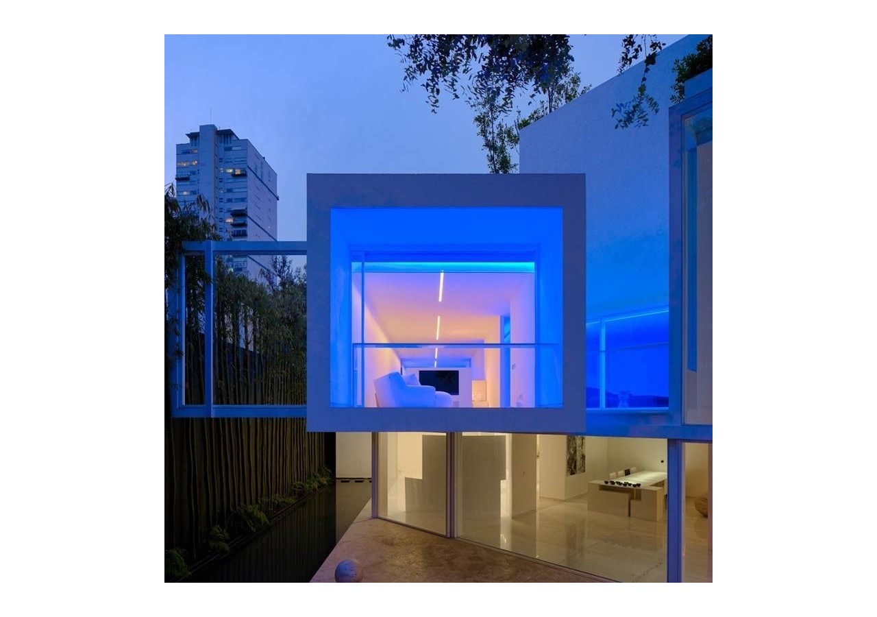 Néon LED flexible 24V DC-12x12mm-10 mètres-Kit complet-11W/m-IP67-Courbure verticale - N1212-10M-AZ - Barcelona LED