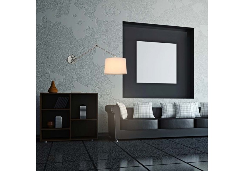 Applique ELBOW E27 avec bras articulé - L3010-P-CR - Barcelona LED