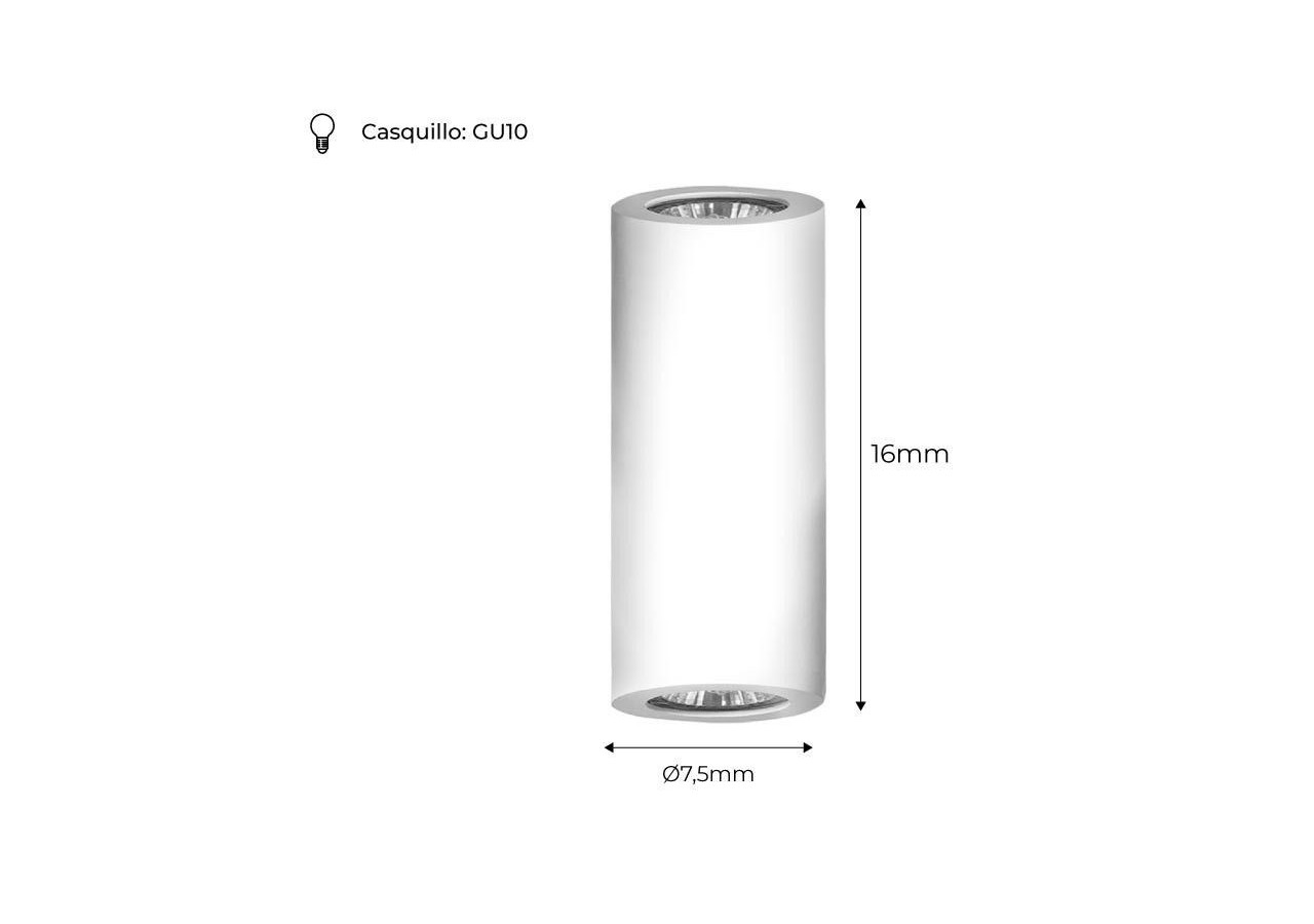 Applique en plâtre "LINDA" - B274 - Barcelona LED