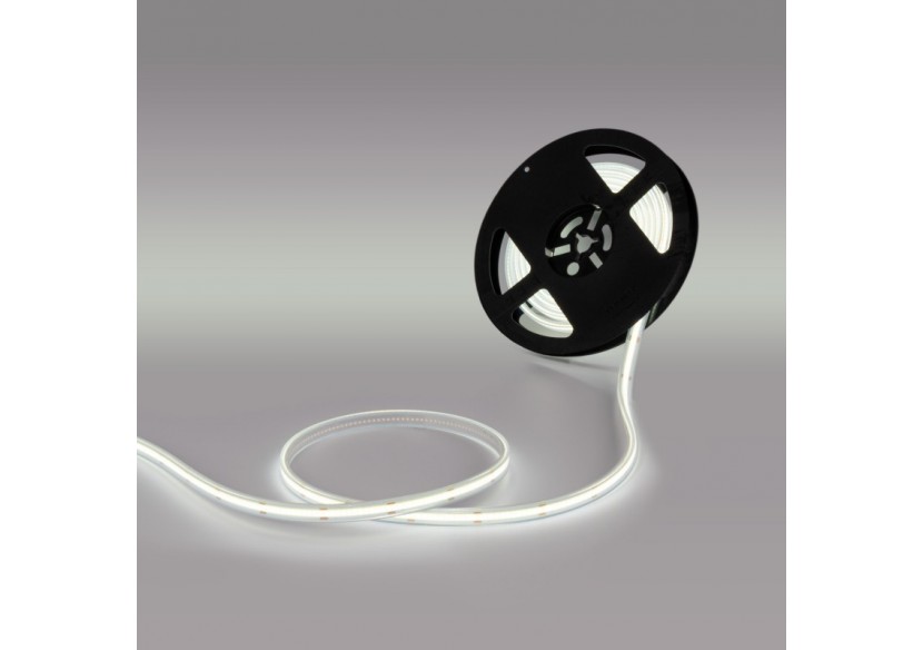 Ruban LED COB 24V DC-10W/m-10mm-IP67-Rouleau de 5 mètres-Sécable tous les 1cm - B1569-5-BF - Barcelona LED