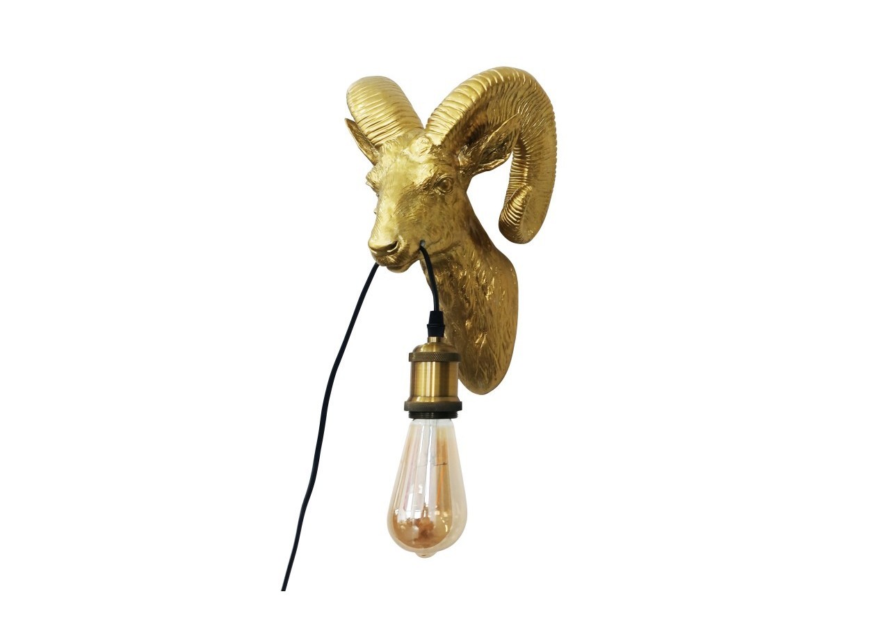 Lampe murale "Capris" Golden Muflon E27 - L4043-D - Barcelona LED