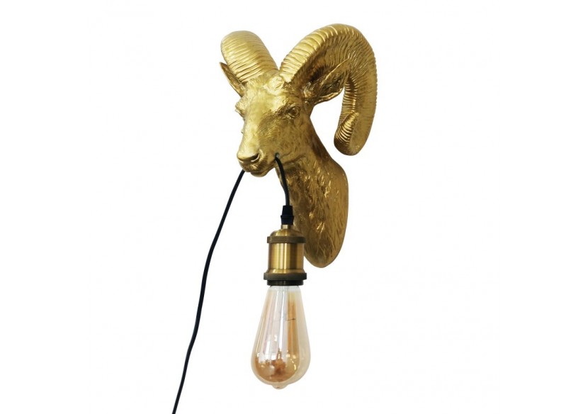 Lampe murale "Capris" Golden Muflon E27 - L4043-D - Barcelona LED
