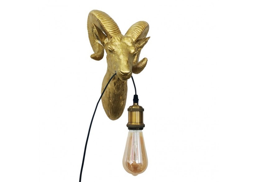 Lampe murale "Capris" Golden Muflon E27 - L4043-D - Barcelona LED