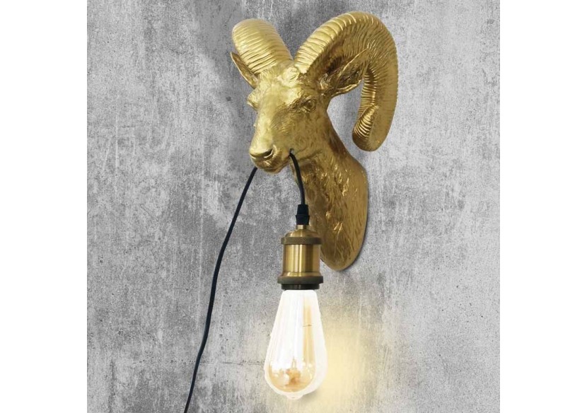 Lampe murale "Capris" Golden Muflon E27 - L4043-D - Barcelona LED