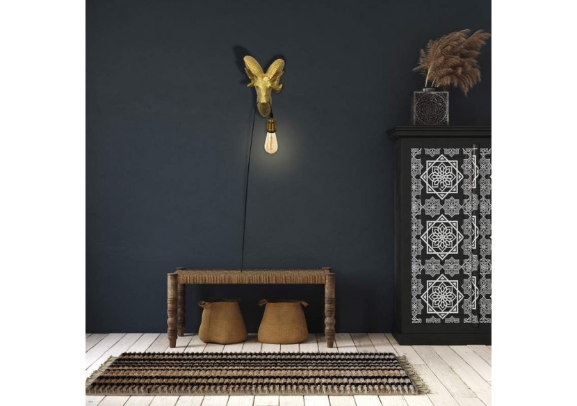 Lampe murale "Capris" Golden Muflon E27 - L4043-D - Barcelona LED