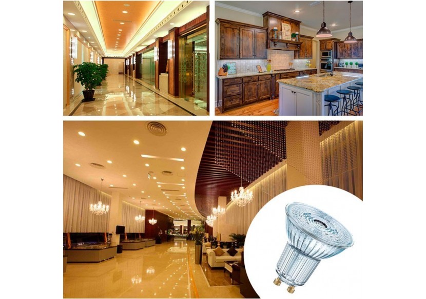 Ampoule LED VALUE PAR16 80 GU10 120 degrés 6,9W 4000K - O096721 - Barcelona LED