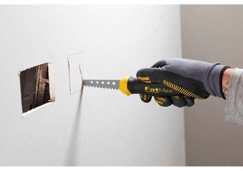 Scie A Guichet Speciale Panneaux De Platre 150Mm   - Fatmax : Confort'Mat