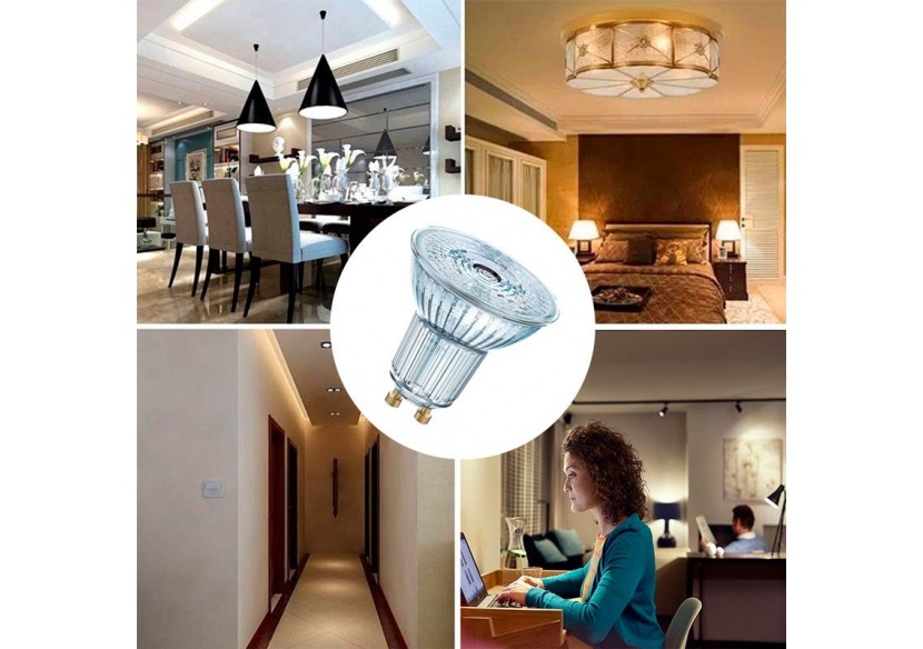 Ampoule LED VALUE PAR16 80 GU10 120 degrés 6,9W 6500K - O096745 - Barcelona LED