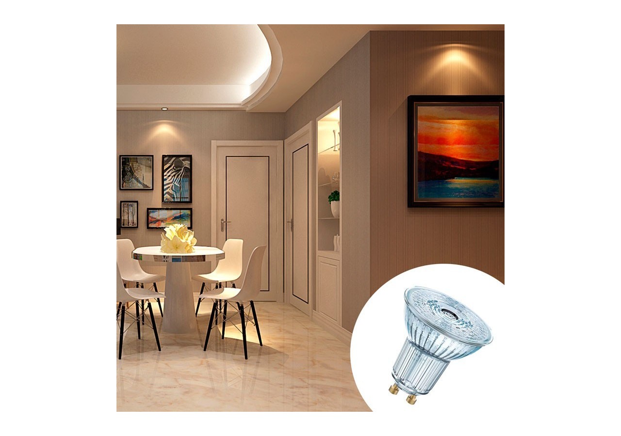 Ampoule LED VALUE PAR16 80 GU10 120 degrés 6,9W 6500K - O096745 - Barcelona LED