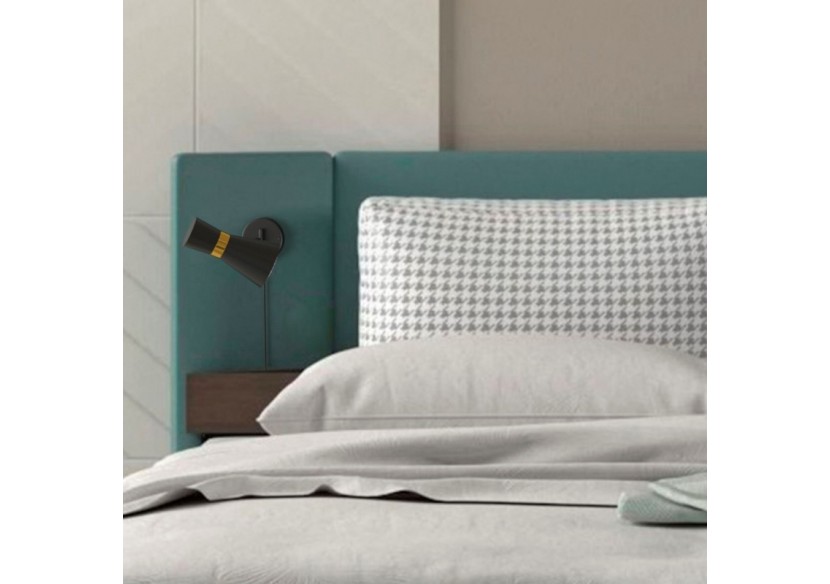 Applique murale avec bras articulé et prise "Silva" - LN3008-EU-ND - Barcelona LED