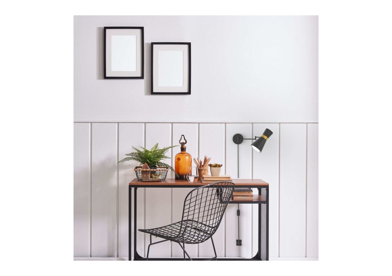 Applique murale avec bras articulé et prise "Silva" - LN3008-EU-ND - Barcelona LED