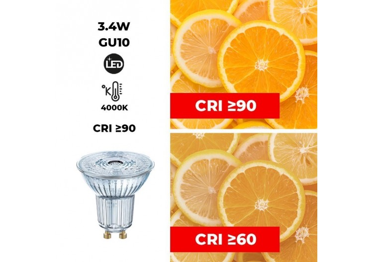 Ampoule PARATHOM PRO PAR16 35 GU10 36 degrés 3,4W 4000K - O608351 - Barcelona LED 2