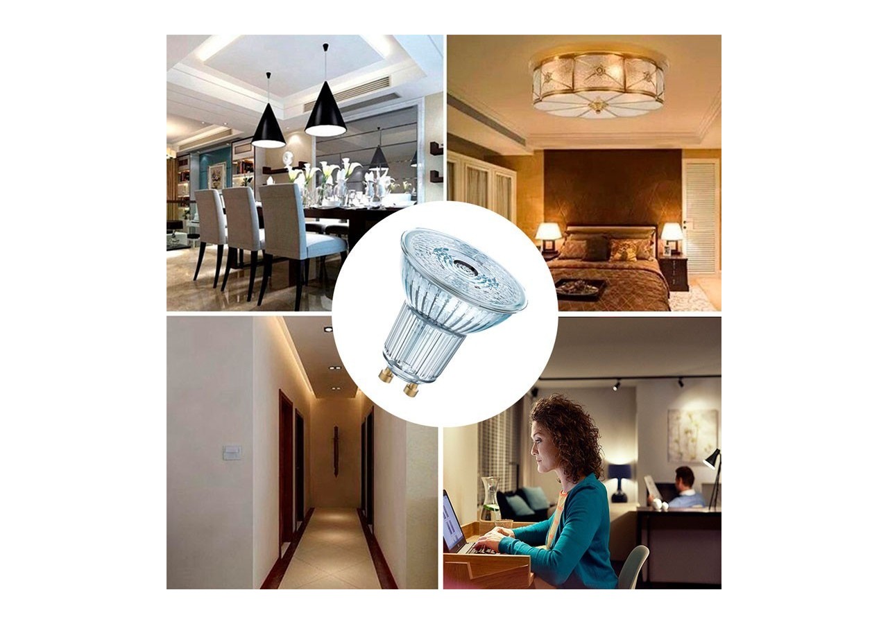 Ampoule PARATHOM PRO PAR16 35 GU10 36 degrés 3,4W 4000K - O608351 - Barcelona LED