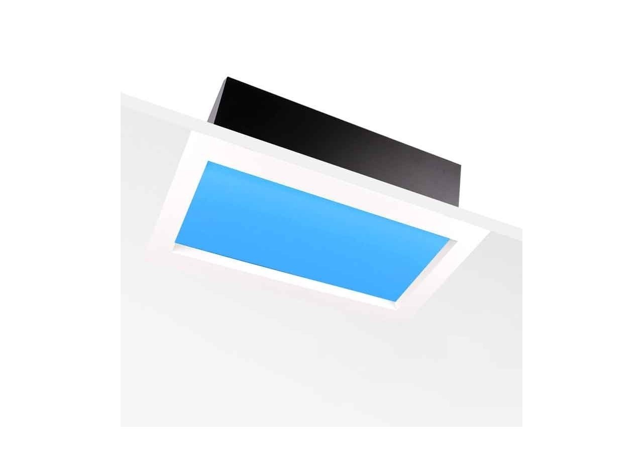 Panneau LED "Blue Skylight"-effet de ciel-Daylight-36W - B5228-BS-60X30 - Barcelona LED