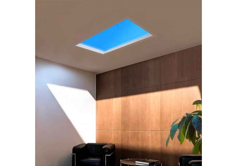 Panneau LED "Blue Skylight"-effet de ciel-Daylight-36W - B5228-BS-60X30 - Barcelona LED