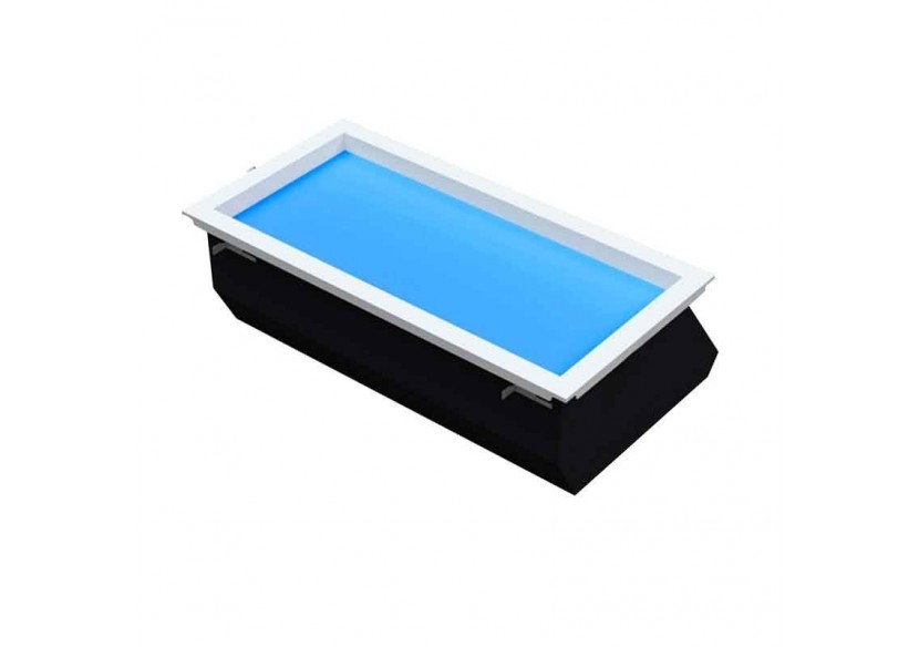 Panneau LED "Blue Skylight"-effet de ciel-Daylight-36W - B5228-BS-60X30 - Barcelona LED