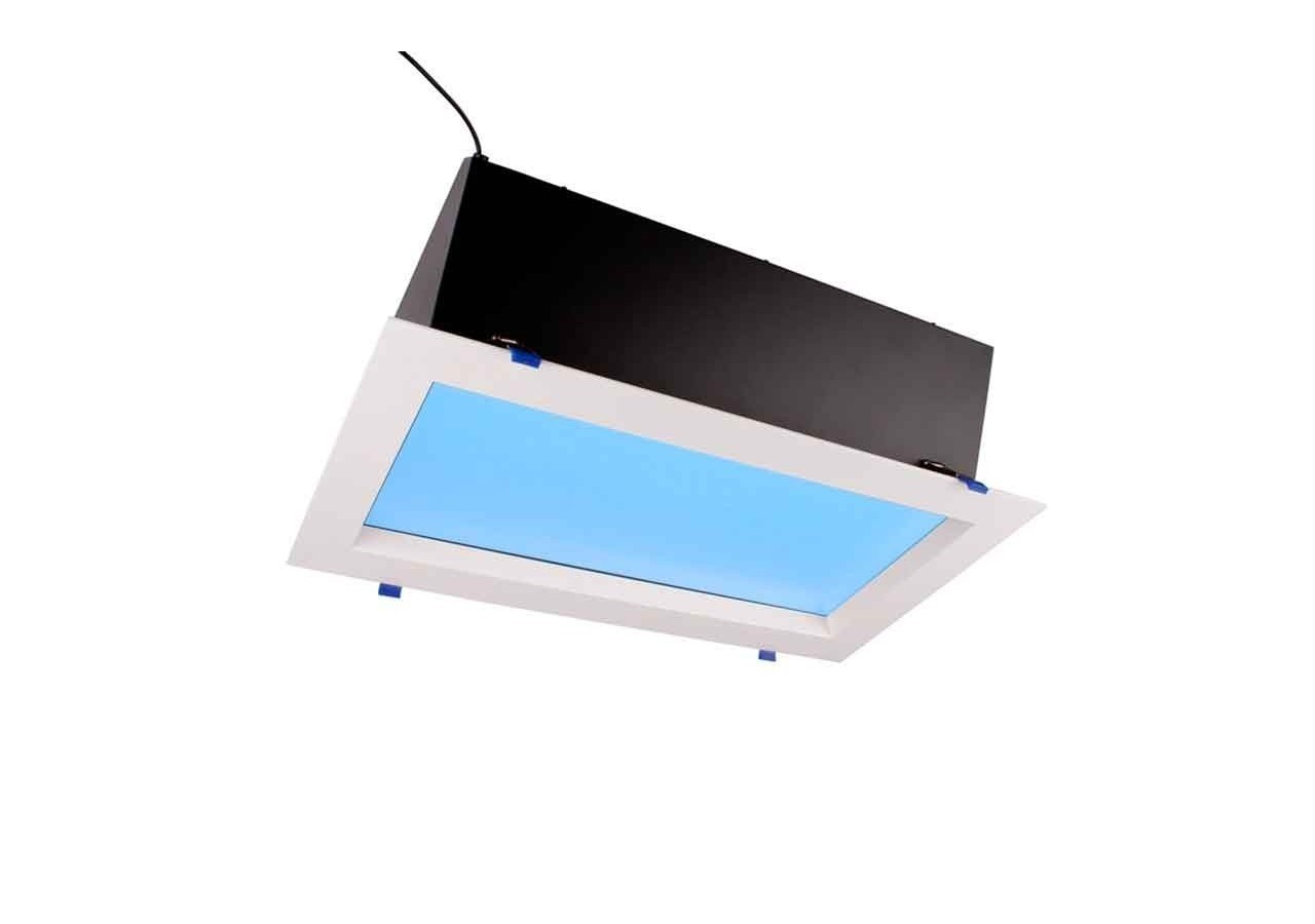 Panneau LED "Blue Skylight"-effet de ciel-Daylight-36W - B5228-BS-60X30 - Barcelona LED