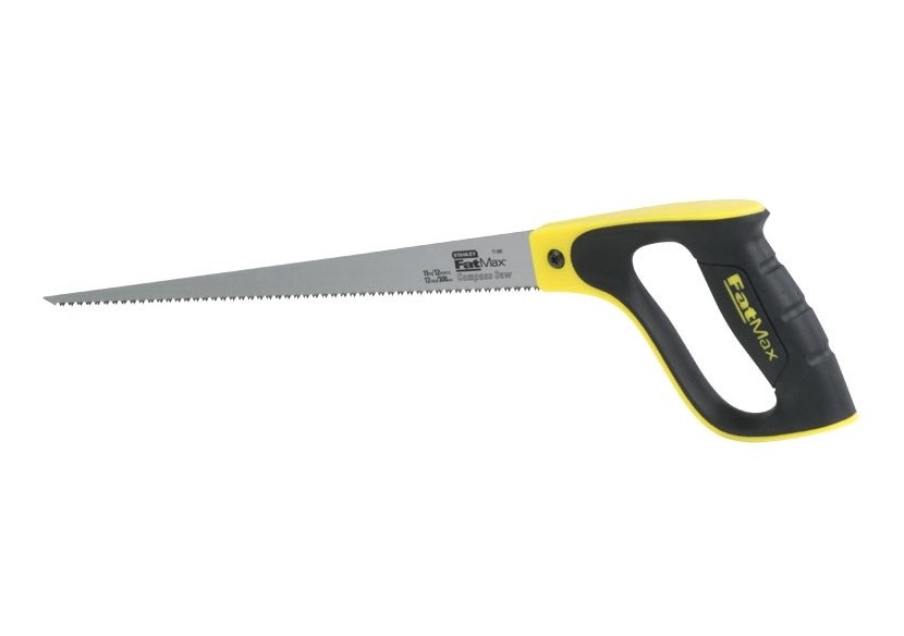 Scie A Guichet Denture Fine Triple Biseau 300Mm   - Fatmax : Confort'Mat