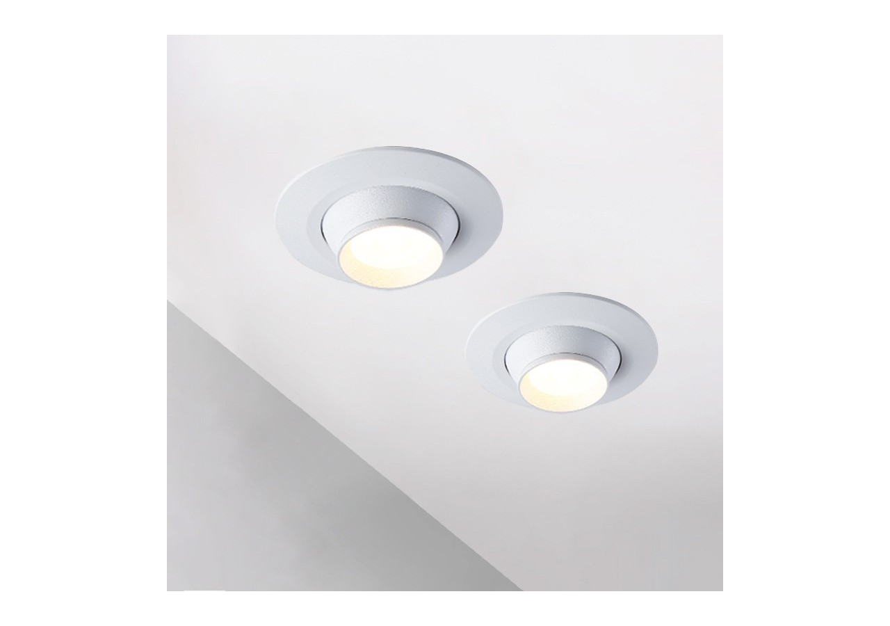 Spot encastré LED avec zoom-Réglable-Puce Cree-2700K-3W - B2050-B - Barcelona LED