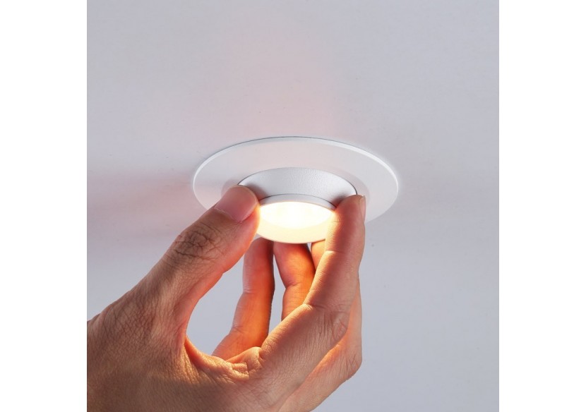 Spot encastré LED avec zoom-Réglable-Puce Cree-2700K-3W - B2050-B - Barcelona LED