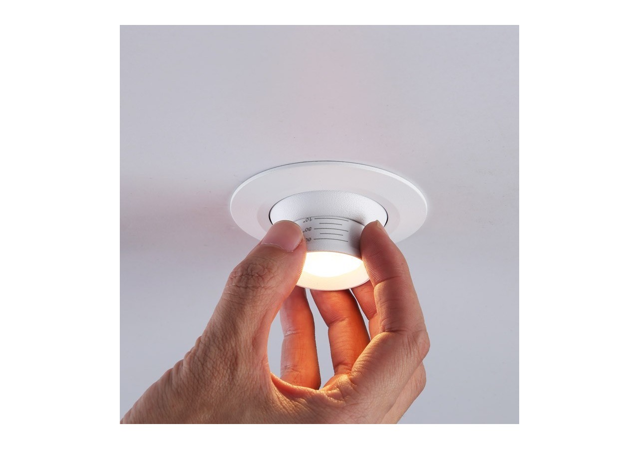 Spot encastré LED avec zoom-Réglable-Puce Cree-2700K-3W - B2050-B - Barcelona LED