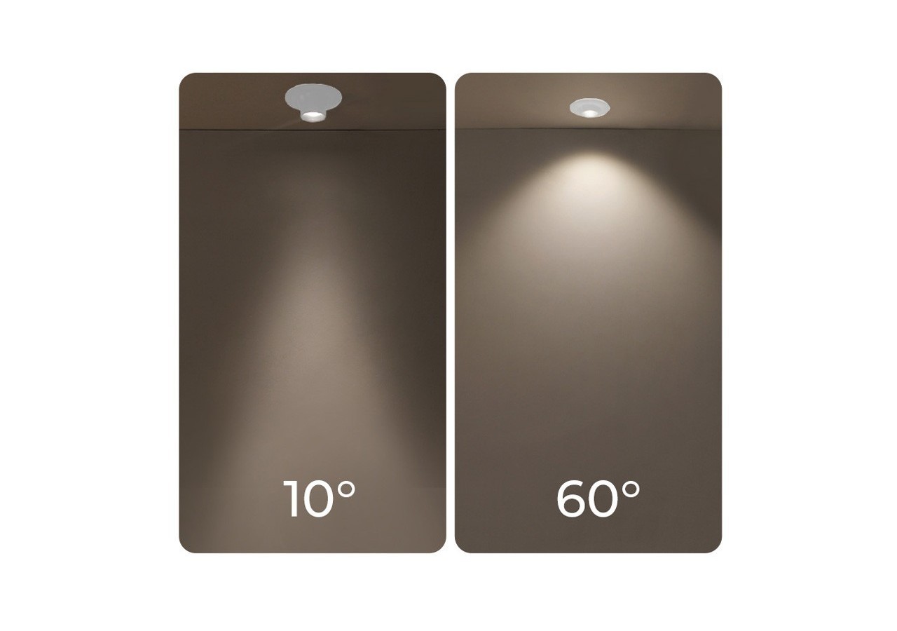 Spot encastré LED avec zoom-Réglable-Puce Cree-2700K-3W - B2050-B - Barcelona LED