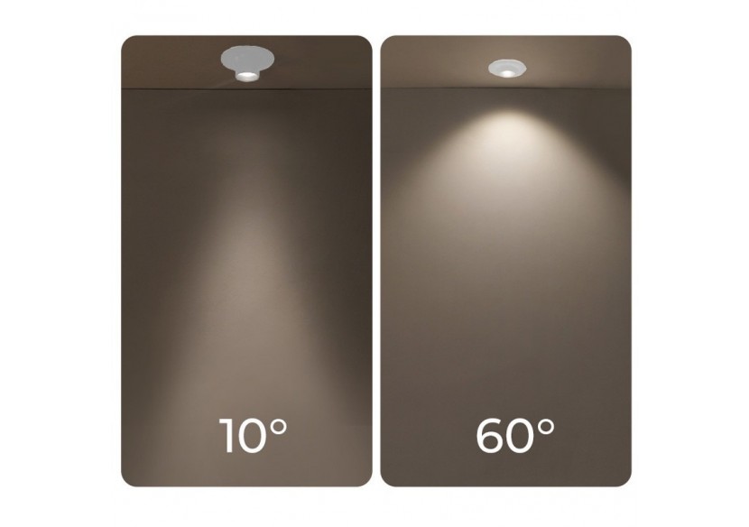 Spot encastré LED avec zoom-Réglable-Puce Cree-2700K-3W - B2050-B - Barcelona LED