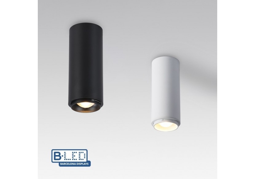 Spot avec angle d'éclairage réglable 2800K 8W - B2090-N-270 - Barcelona LED Spot avec angle d'éclairage réglable 2800K 8W - B2090-N-270 - Barcelona LED