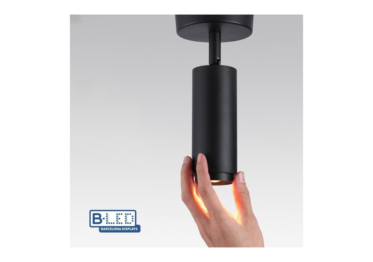Projecteur avec angle d'éclairage réglable et projecteur articulé 8W 2800K - B2091-N-270 - Barcelona LED