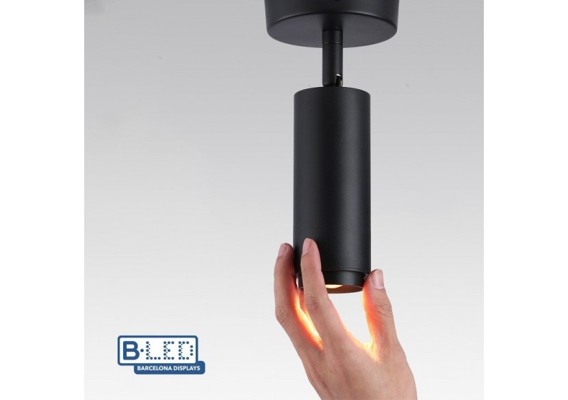 Projecteur avec angle d'éclairage réglable et projecteur articulé 8W 2800K - B2091-N-270 - Barcelona LED Projecteur avec angle d'éclairage réglable et projecteur articulé 8W 2800K - B2091-N-270 - Barcelona LED