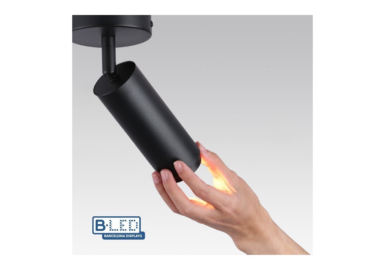 Projecteur avec angle d'éclairage réglable et projecteur articulé 8W 2800K - B2091-N-270 - Barcelona LED