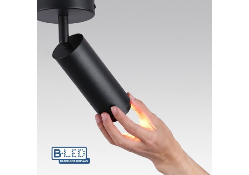 Projecteur avec angle d'éclairage réglable et projecteur articulé 8W 2800K - B2091-N-270 - Barcelona LED Projecteur avec angle d'éclairage réglable et projecteur articulé 8W 2800K - B2091-N-270 - Barcelona LED