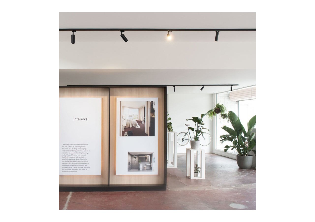 Spot sur rail monophasé avec angle d'éclairage ajustable 8W - B2092-N-270 - Barcelona LED