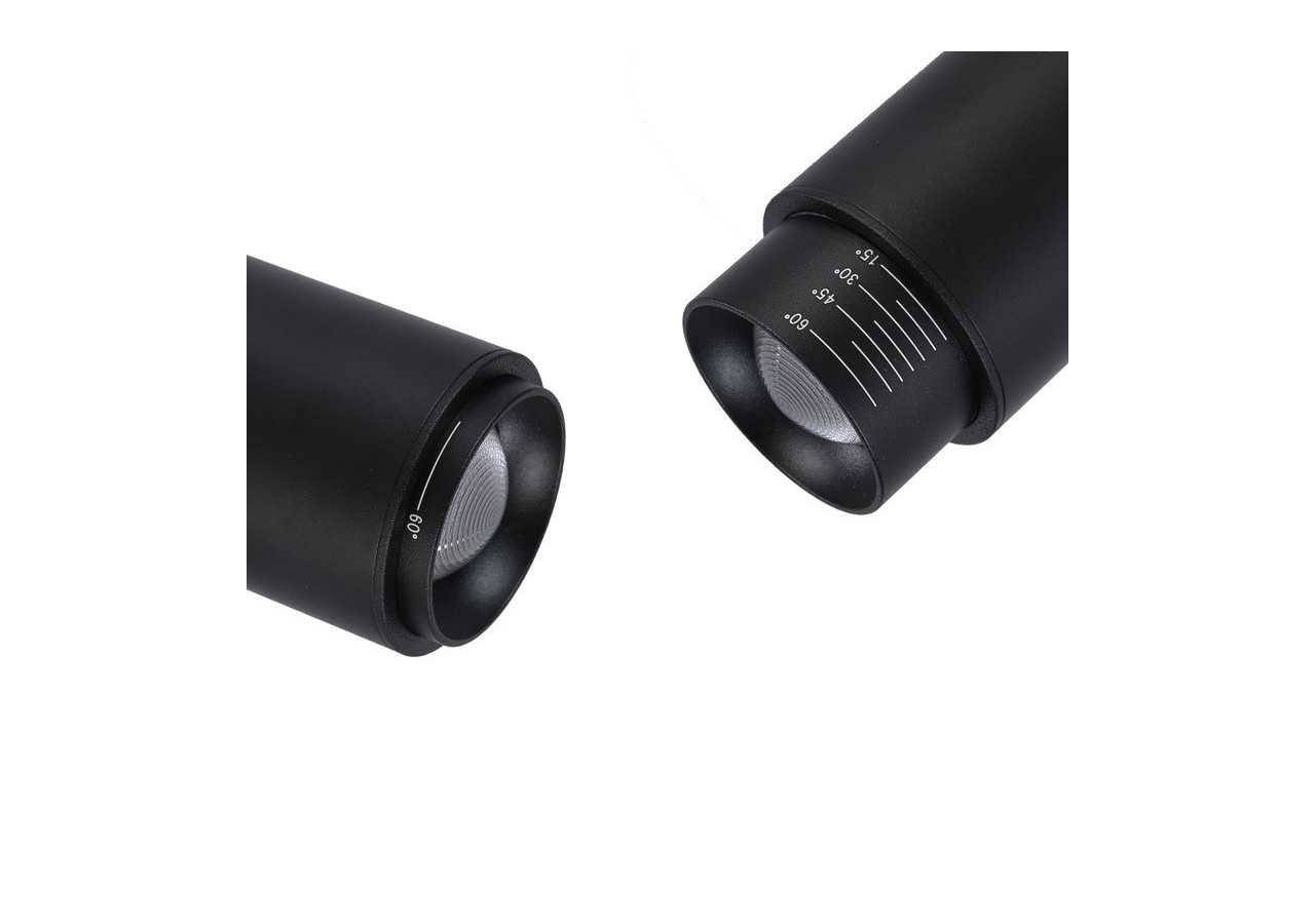 Spot sur rail monophasé avec angle d'éclairage ajustable 8W - B2092-N-270 - Barcelona LED