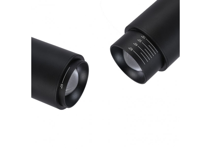 Spot sur rail monophasé avec angle d'éclairage ajustable 8W - B2092-N-270 - Barcelona LED