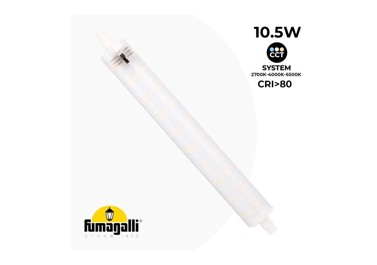 Ampoule LED R7S CCT 10,5W Fumagalli 1160Lm 100-240V - H9.LED.R7S.CCT - Barcelona LED
