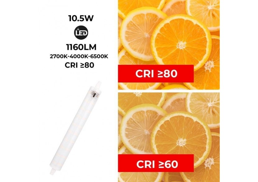 Ampoule LED R7S CCT 10,5W Fumagalli 1160Lm 100-240V - H9.LED.R7S.CCT - Barcelona LED