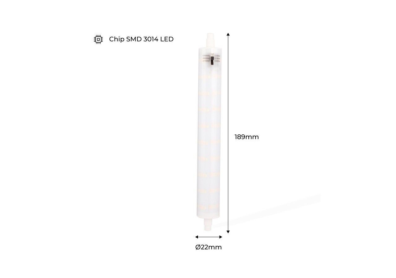 Ampoule LED R7S CCT 10,5W Fumagalli 1160Lm 100-240V - H9.LED.R7S.CCT - Barcelona LED