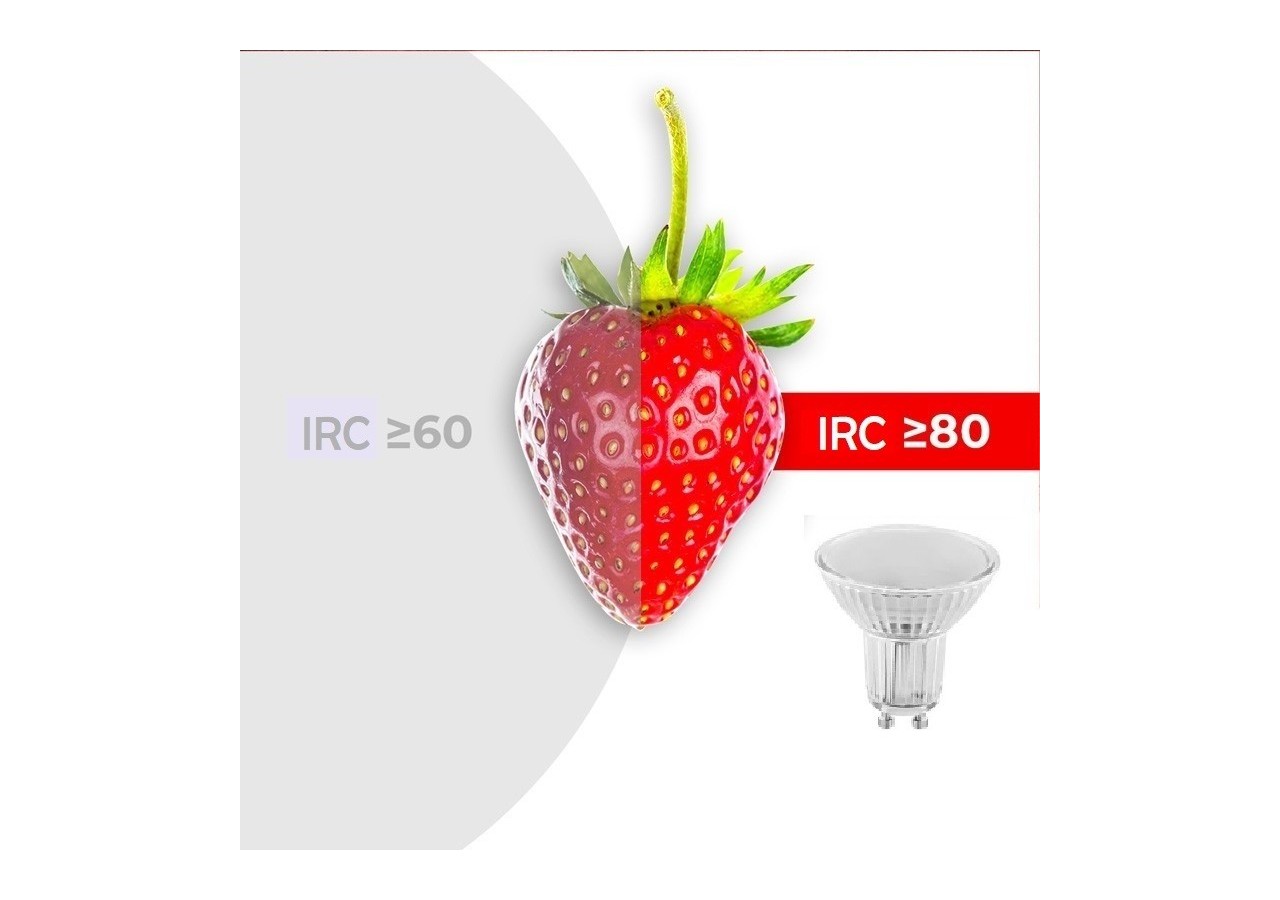 Ampoule LED GU10 LEDVANCE Parathom-PAR16 50-120 degrés-4,3W-2700K - O608030 - Barcelona LED