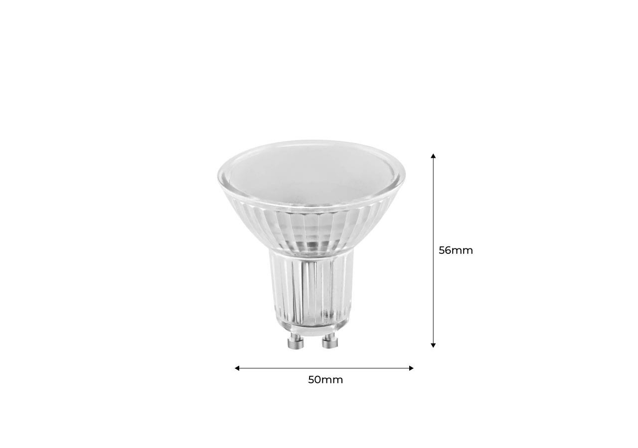 Ampoule LED GU10 LEDVANCE Parathom-PAR16 50-120 degrés-4,3W-2700K - O608030 - Barcelona LED