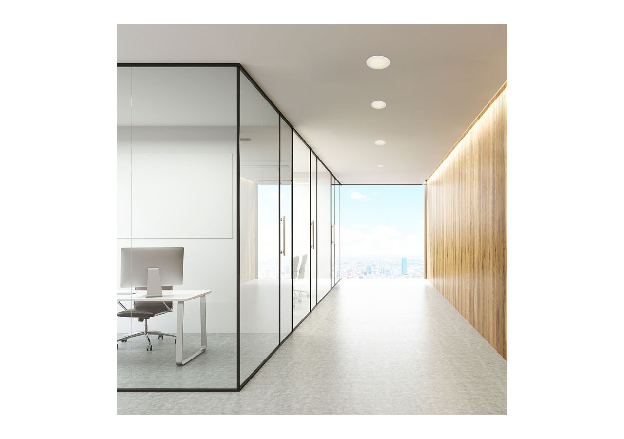 Spot LED encastrable rond étanche CCT Fumagalli 10W et 1050lm - 4L0.000.000.WYD1K - Barcelona LED