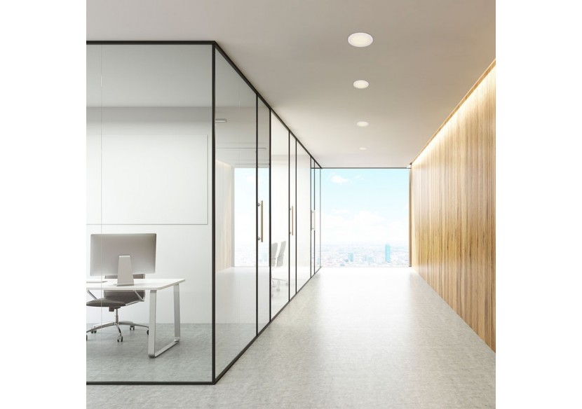 Spot LED encastrable rond étanche CCT Fumagalli 10W et 1050lm - 4L0.000.000.WYD1K - Barcelona LED