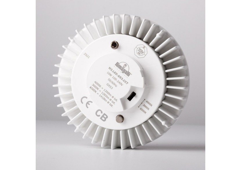 Spot LED encastrable rond étanche CCT Fumagalli 10W et 1050lm - 4L0.000.000.WYD1K - Barcelona LED