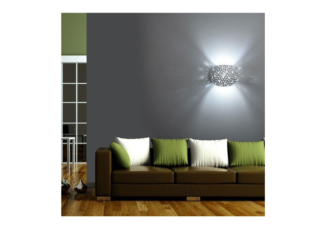 Appliques murales G9 "GRIM" en plâtre - B271 - Barcelona LED