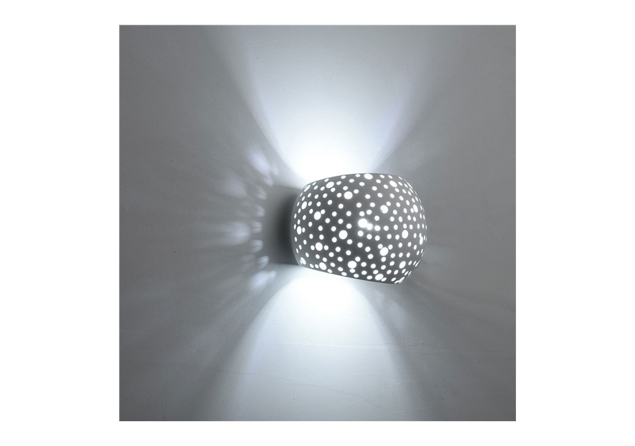 Appliques murales G9 "GRIM" en plâtre - B271 - Barcelona LED