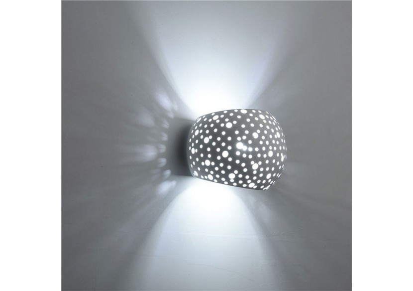 Appliques murales G9 "GRIM" en plâtre - B271 - Barcelona LED