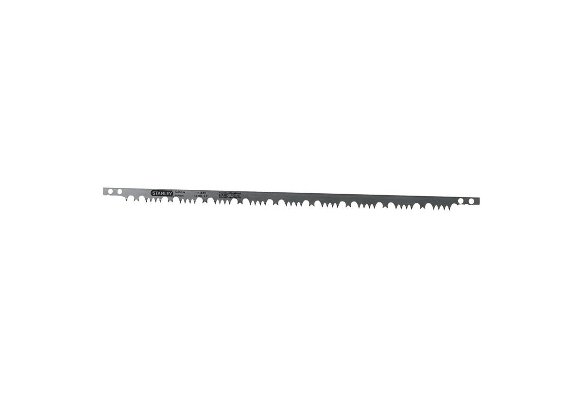 Lame De Scie A Buches Denture Americaine Hard Point 610Mm - Stanley : Confort'Mat