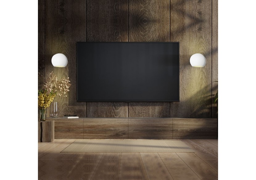 Applique murale bidirectionnelle en plâtre "Ball" G9 - B270 - Barcelona LED
