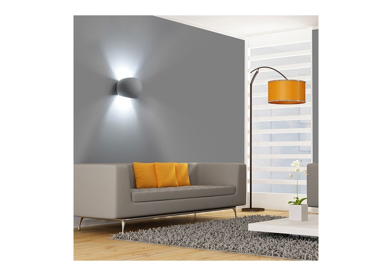 Applique murale bidirectionnelle en plâtre "Ball" G9 - B270 - Barcelona LED