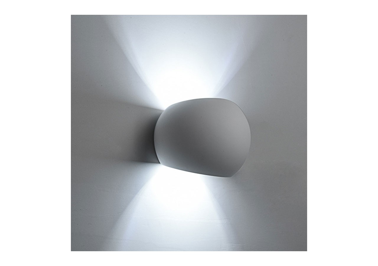 Applique murale bidirectionnelle en plâtre "Ball" G9 - B270 - Barcelona LED